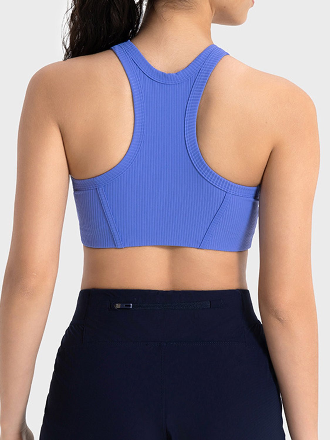 Cropped Performance Cheer Tank Top | Hit Zero White Label - Sports Bra - Hit Zero Athletics