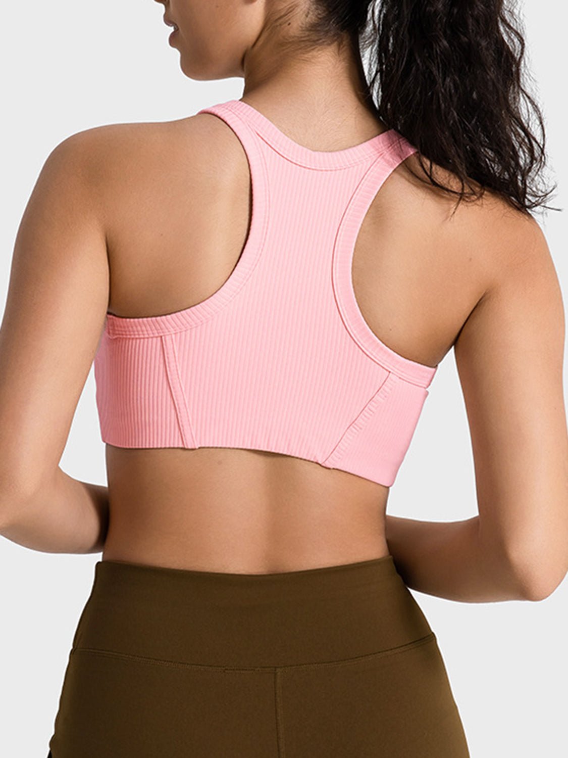 Cropped Performance Cheer Tank Top | Hit Zero White Label - Sports Bra - Hit Zero Athletics