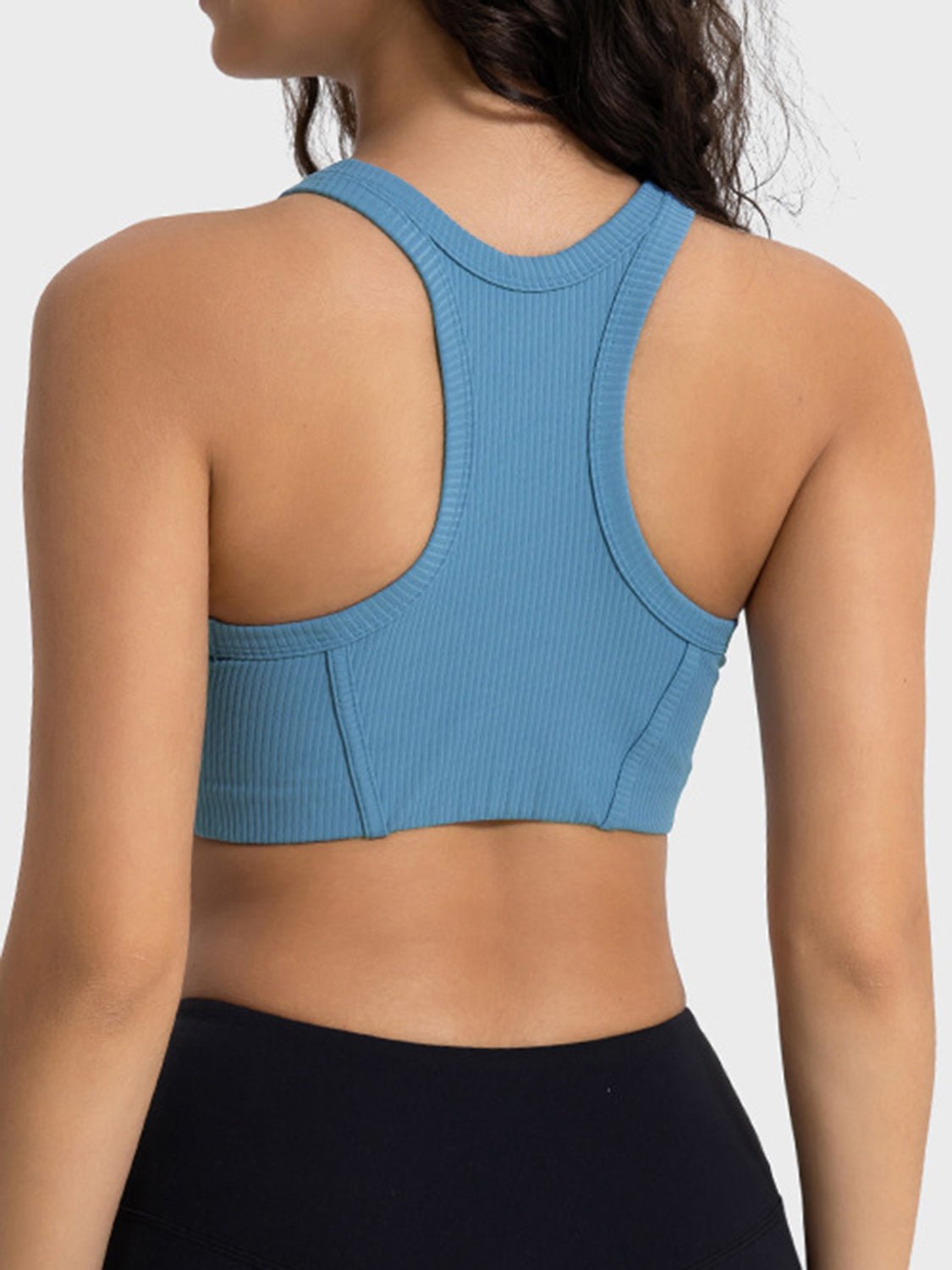 Cropped Performance Cheer Tank Top | Hit Zero White Label - Sports Bra - Hit Zero Athletics
