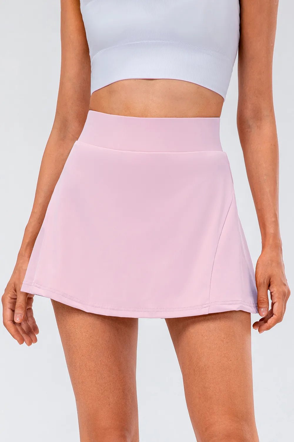 High - Rise Pleated Skirt | Hit Zero White Label - Skort - Hit Zero Athletics