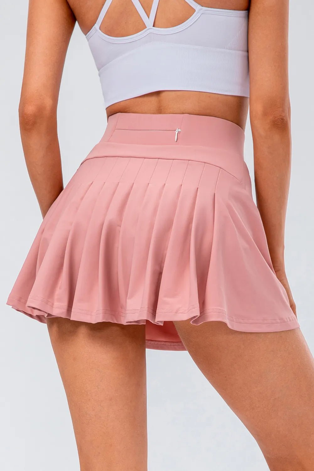 High - Rise Pleated Skirt | Hit Zero White Label - Skort - Hit Zero Athletics