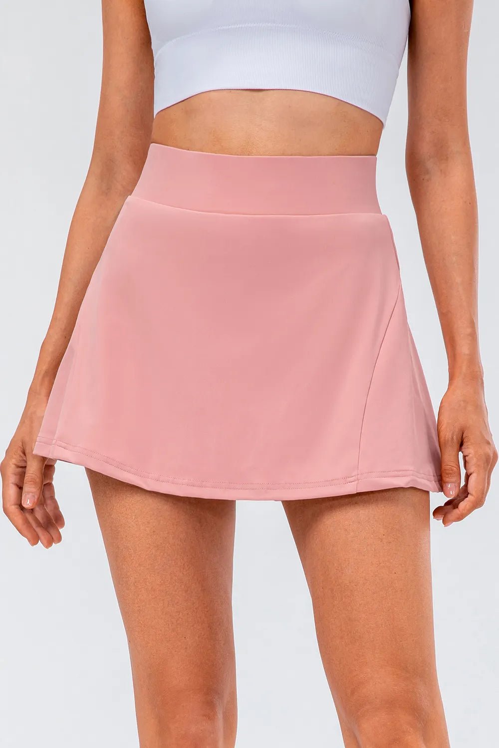 High - Rise Pleated Skirt | Hit Zero White Label - Skort - Hit Zero Athletics