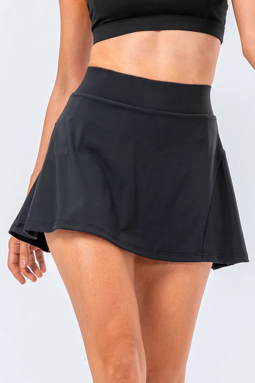 High - Rise Pleated Skirt | Hit Zero White Label - Skort - Hit Zero Athletics