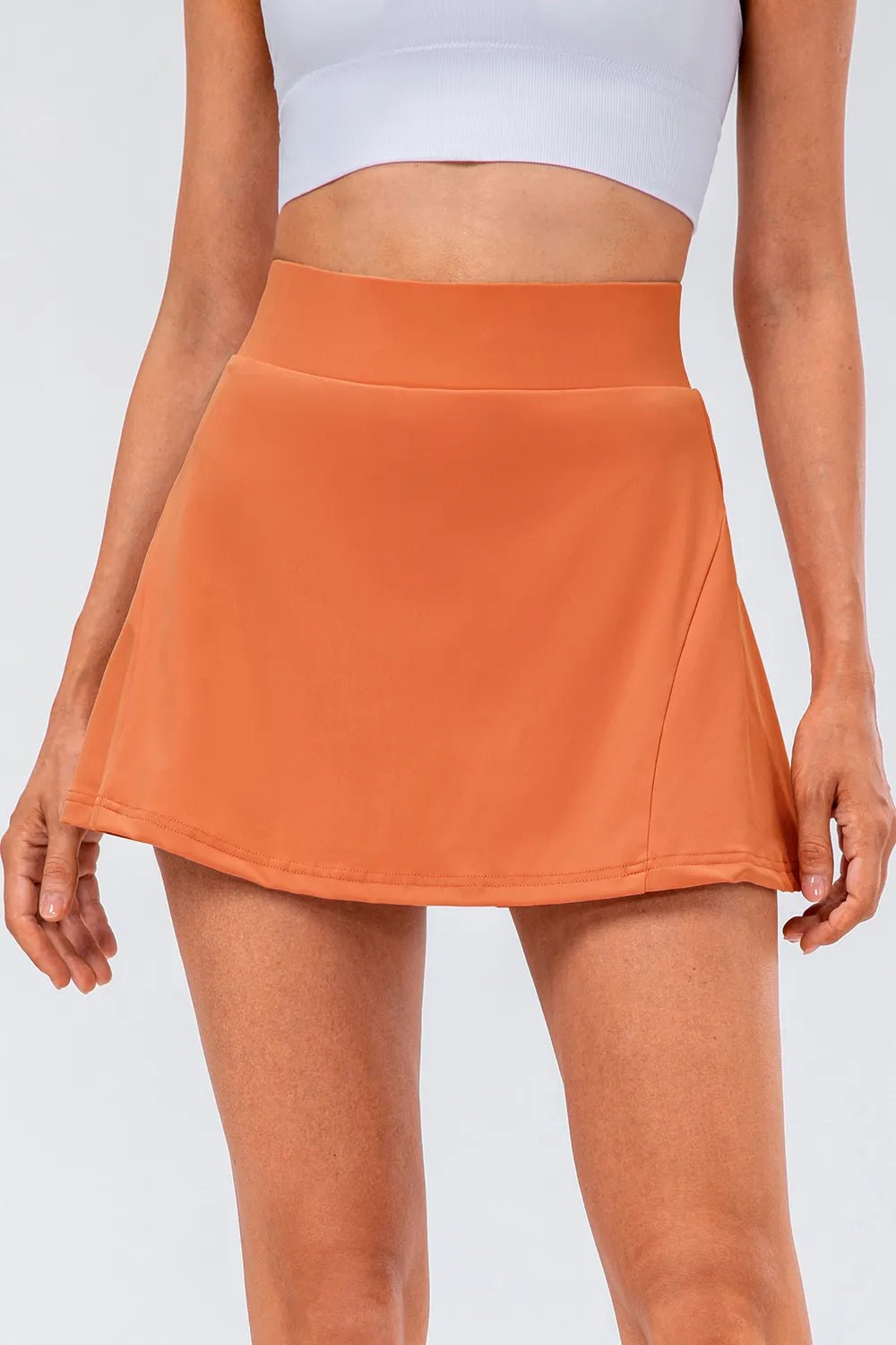 High - Rise Pleated Skirt | Hit Zero White Label - Skort - Hit Zero Athletics