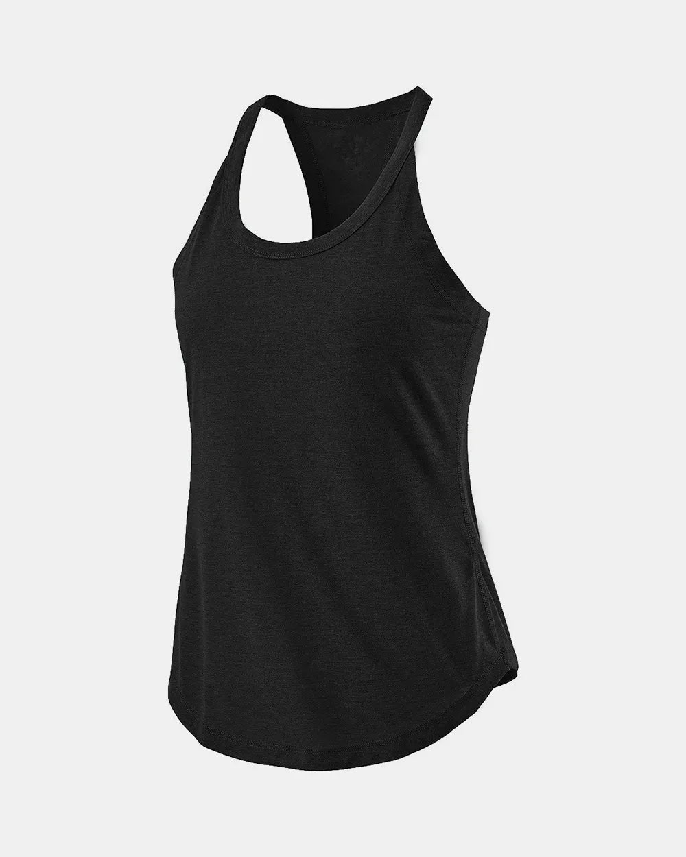 Hip - Length Active Tank Top | Hit Zero White Label - Tank - Hit Zero Athletics