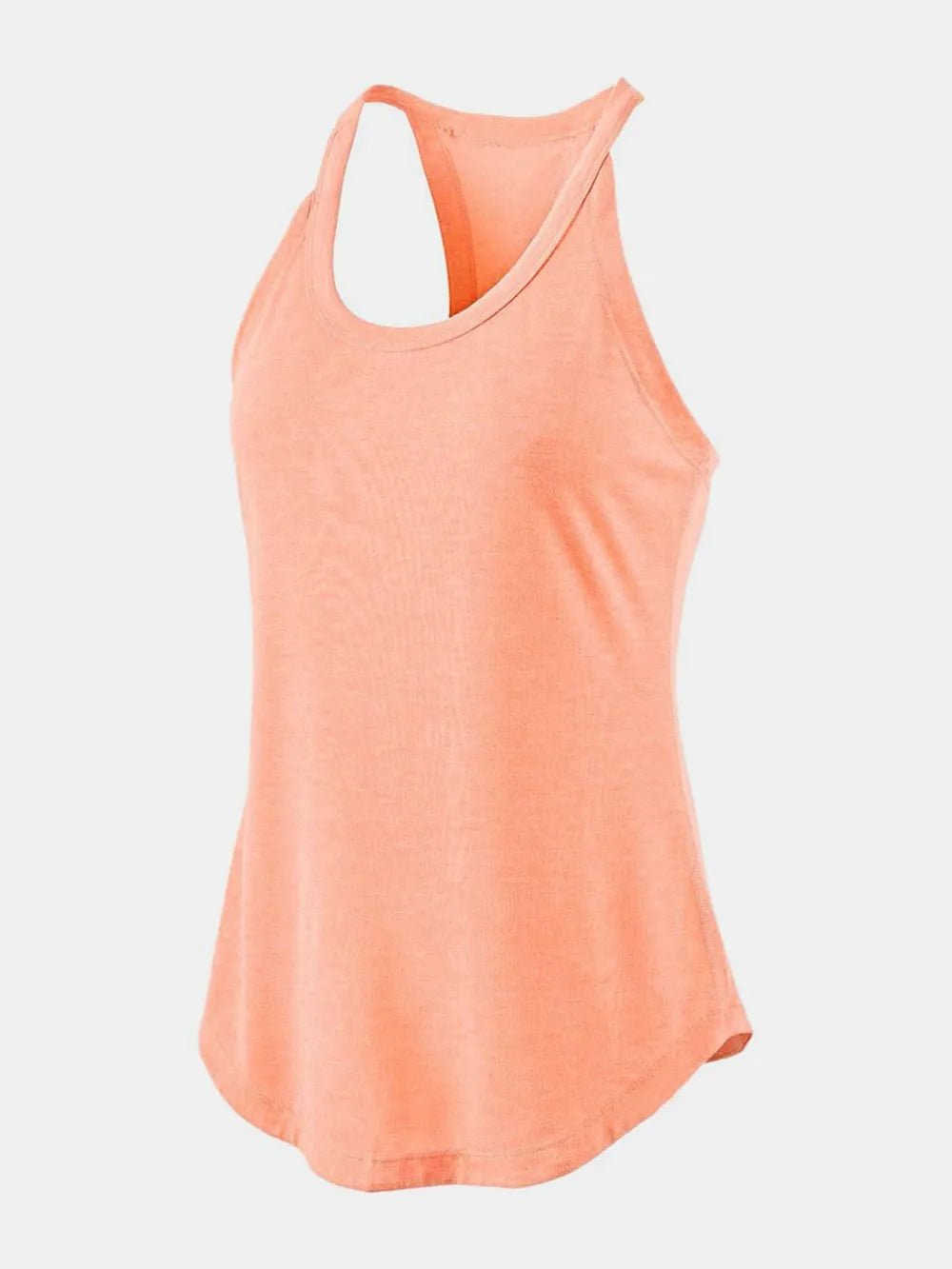 Hip - Length Active Tank Top | Hit Zero White Label - Tank - Hit Zero Athletics