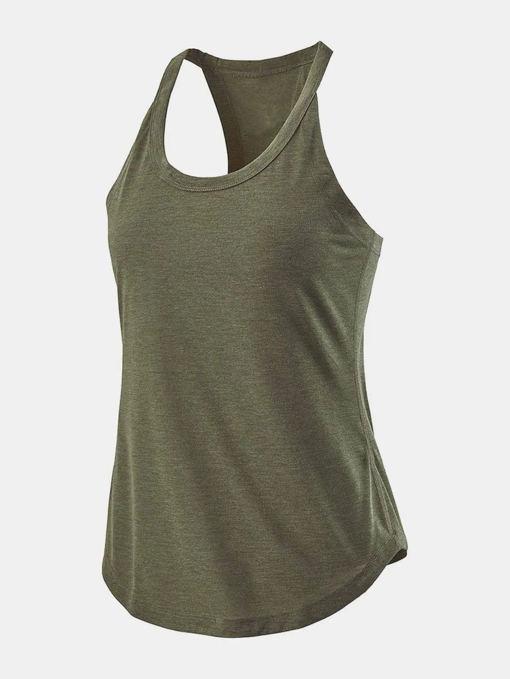 Hip - Length Active Tank Top | Hit Zero White Label - Tank - Hit Zero Athletics