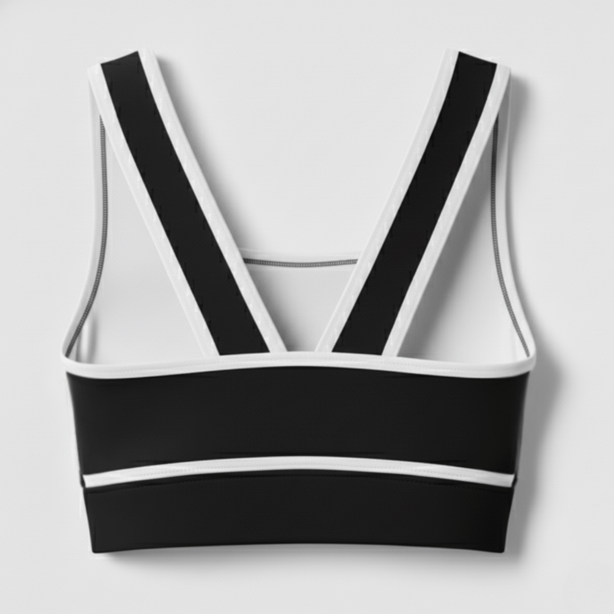 The Apex Performance Cheer Crop Top | Black - Sports Bra - Hit Zero Athletics