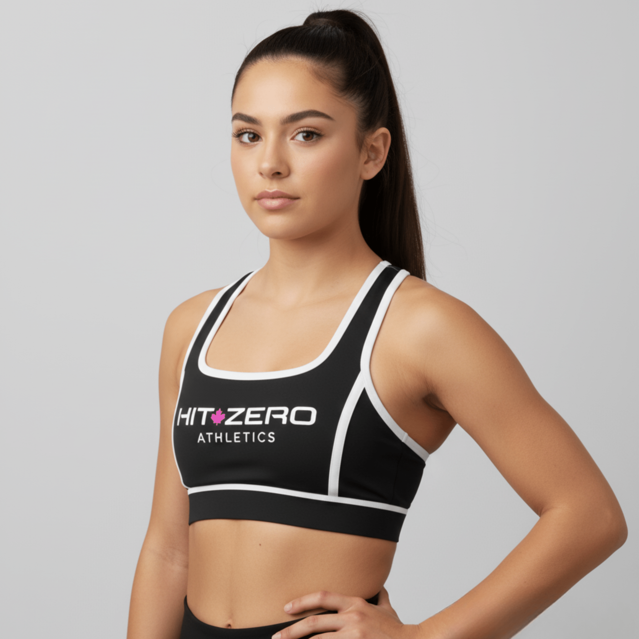 The Apex Performance Cheer Crop Top | Canadian Activewear - Sports Bra - Hit Zero Athletics