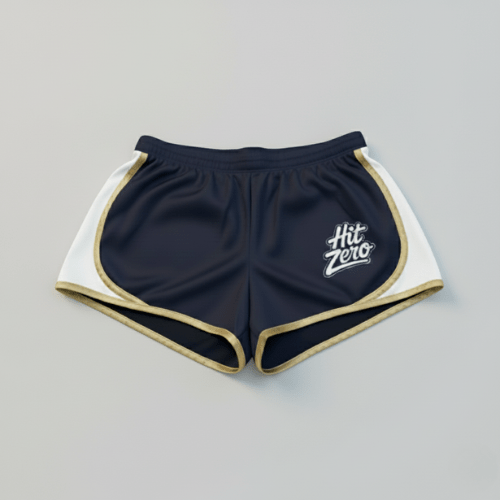 The Showtime Low Rise Lined Shorts 2.5" (Navy) - Sports Bra - Hit Zero Athletics