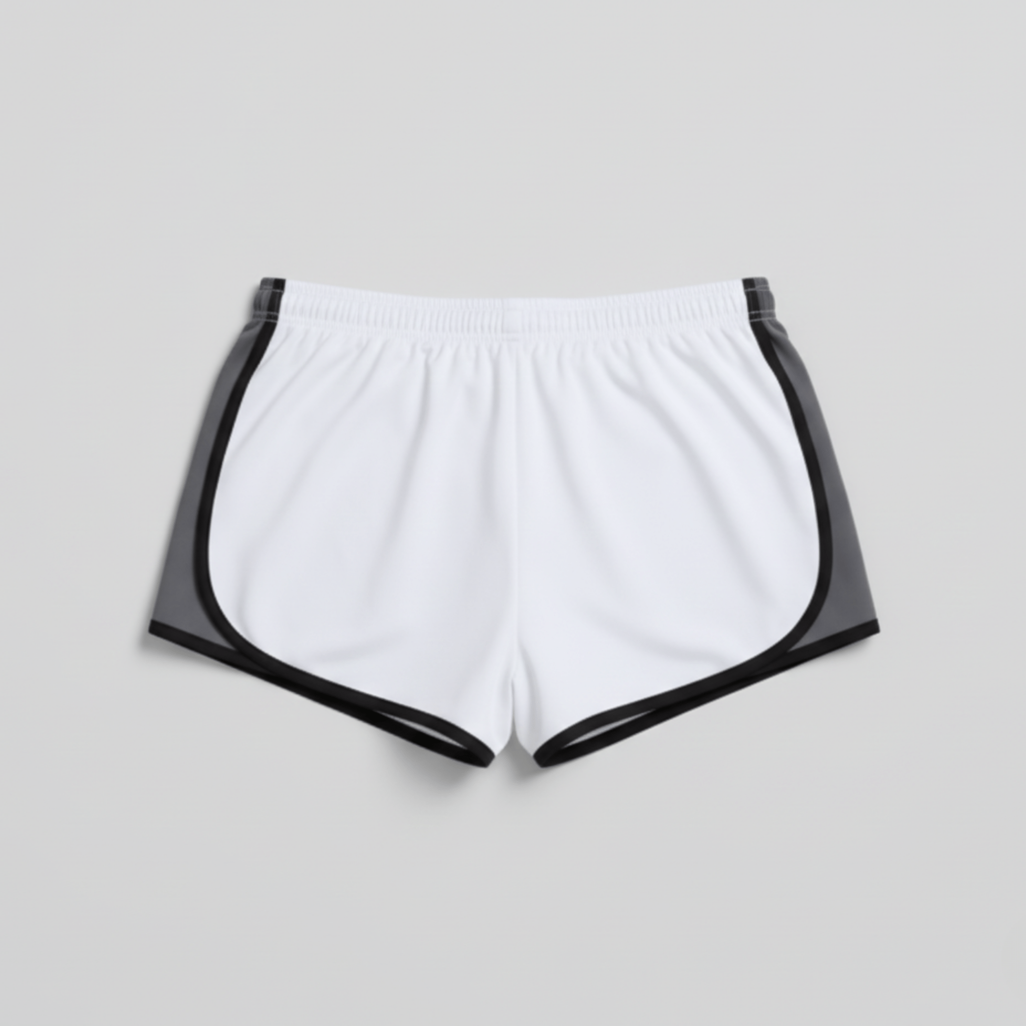 The Showtime Low Rise Lined Shorts 2.5" (White) - Sports Bra - Hit Zero Athletics