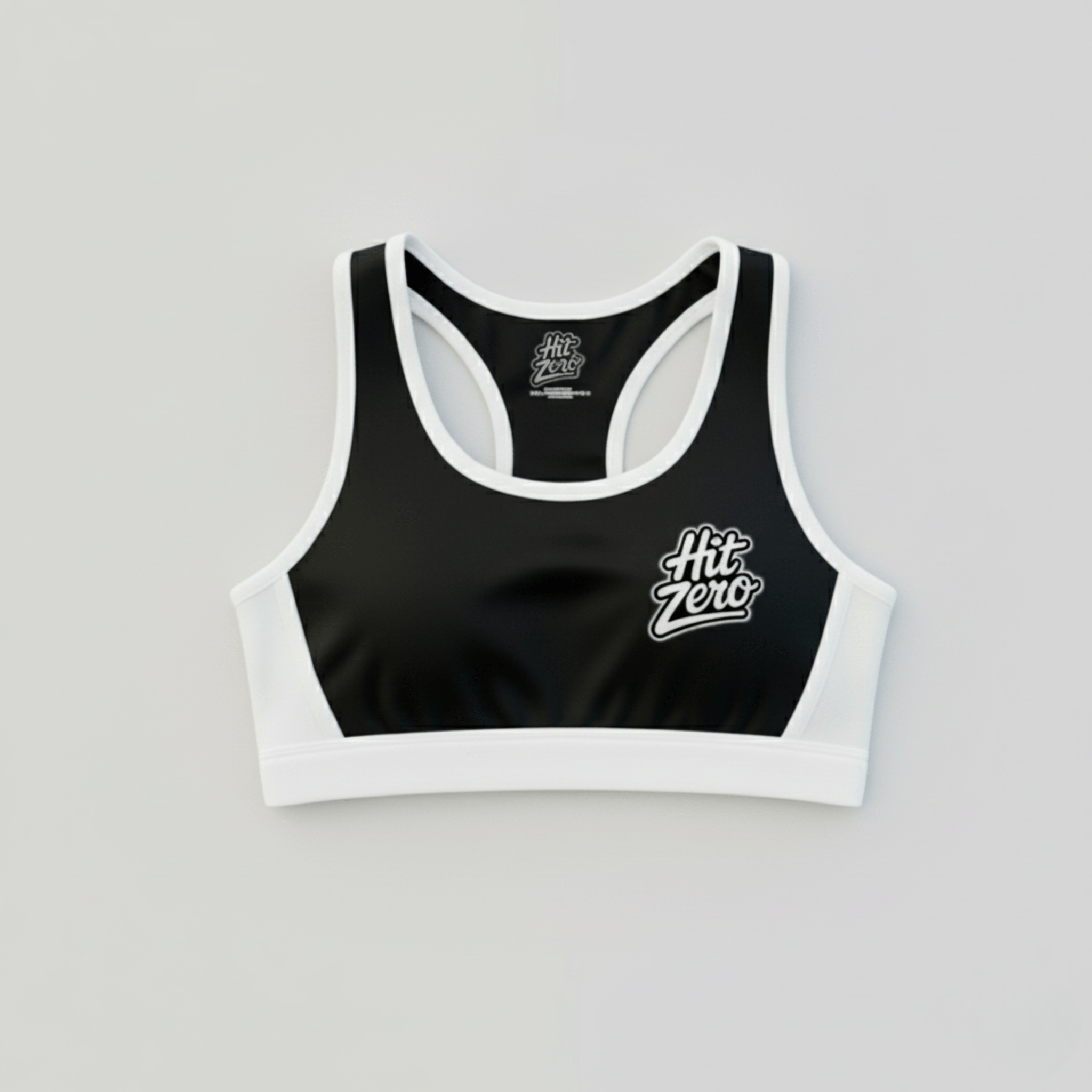 The Showtime Racerback Sports Bra (Black) - Sports Bra - Only at Hit Zero Athletics