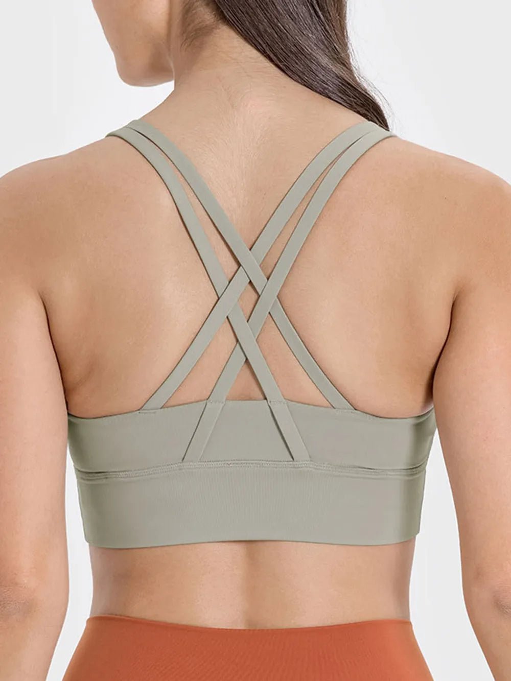 The Velocity CrissCross Bra | Hit Zero White Label - Sports Bra - Hit Zero Athletics