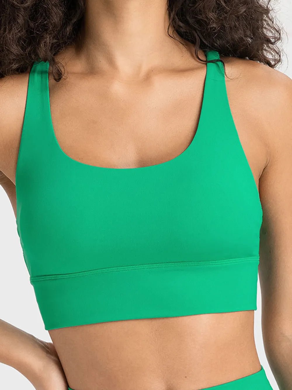 The Velocity CrissCross Bra | Hit Zero White Label - Sports Bra - Hit Zero Athletics