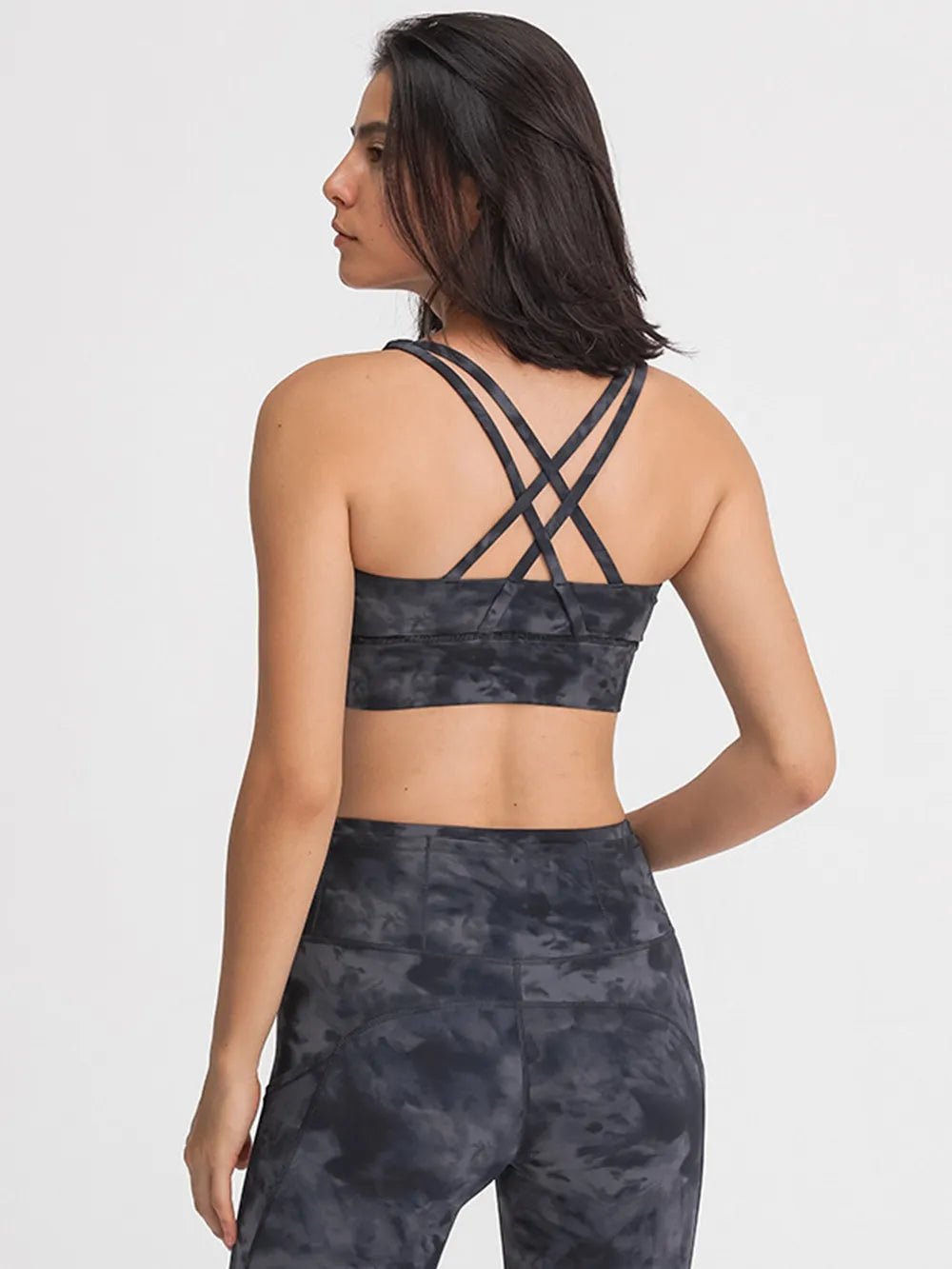 The Velocity CrissCross Bra | Hit Zero White Label - Sports Bra - Hit Zero Athletics