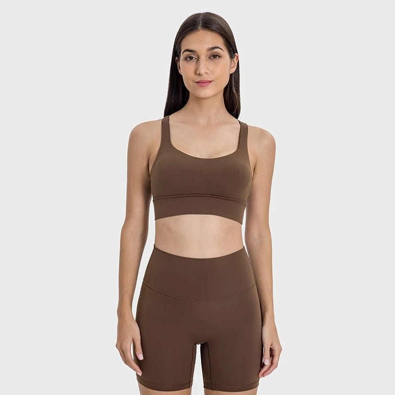 The Velocity Strappy Bra | Hit Zero White Label - Sports Bras - Hit Zero Athletics