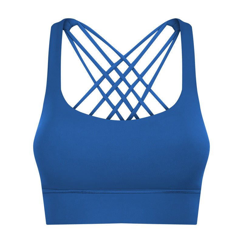 The Velocity Strappy Bra | Hit Zero White Label - Sports Bras - Hit Zero Athletics