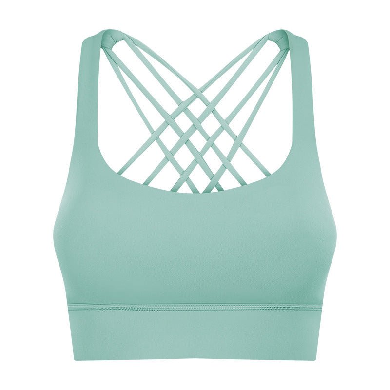 The Velocity Strappy Bra | Hit Zero White Label - Sports Bras - Hit Zero Athletics