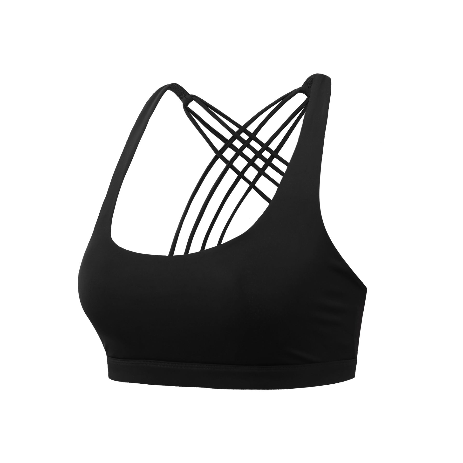 The Velocity Strappy Bra | Hit Zero White Label - Sports Bras - Hit Zero Athletics