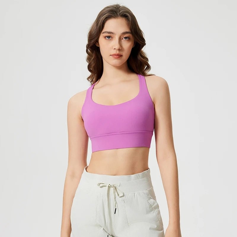 The Velocity Strappy Bra | Hit Zero White Label - Sports Bras - Hit Zero Athletics